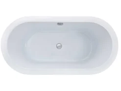 Shower & Design Vrijstaand Bad-Vrijstaande Badkuip - 178 L - 150 X 75 X 58 Cm - Wit - Adrina