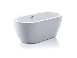 Shower & Design Vrijstaand Bad-Vrijstaande Badkuip - 178 L - 150 X 75 X 58 Cm - Wit - Adrina