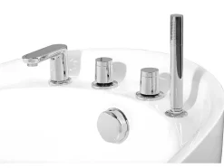 Shower & Design Vrijstaand Bad-Vrijstaande Badkuip Natalia - Eenpersoons - 220L- 150X75Xh70Cm - Wit