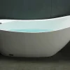 Shower & Design Vrijstaand Bad-Vrijstaande Badkuip Natalia - Eenpersoons - 170X75X73Cm - 282L - Wit