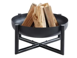 Vente-unique Buitenkeuken-Vuurkorf Van Staal Ogma - D60 X H30 Cm - Zwart
