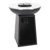 Vente-unique Buitenkeuken-Vuurschaal Met Grillplaat Mcw-K97, O66Cm Zwart