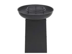 Vente-unique Buitenkeuken-Vuurschaal Met Grillplaat Mcw-K97, O59Cm Zwart