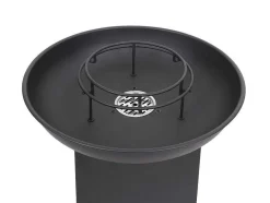 Vente-unique Buitenkeuken-Vuurschaal Met Grillplaat Mcw-K97, O59Cm Zwart