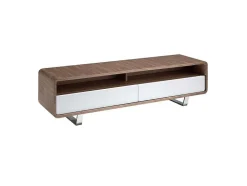 Angel Cerda Tv-Meubel-Walnoot En Wit Tv-Meubel 3046