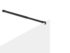 Shower & Design Douchewand-Wand Voor Inloopdouche Industriele Stijl - Mat Zwart - 120X200 Cm - Daren - Koop Nu Online