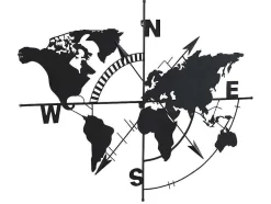 OZAIA Decoratieve Wandplaat-Wanddecoratie Van Metaal - Wereldkaart - H80 X L107 Cm - Zwart - Worldy