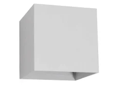 OZAIA Wandlamp-Wandlamp Met Ledverlichting Van Aluminium - D10 Cm X H10 - Wit - Paisley