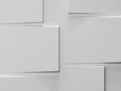 Vente-unique Wandpaneel-Wandpaneel 3D Brick Om Te Verven - Set Van 12 Stuks, 3M