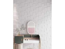 Vente-unique Wandpaneel-Wandpaneel 3D Brick Om Te Verven - Set Van 12 Stuks, 3M