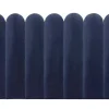 PASCAL MORABITO Hoofdeinde En Brugkast-Wandpaneel Voor Hoofdeinde Japi - 210 Cm - Fluweel - Blauw - Van