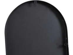 OZAIA Spiegel-Wandspiegel Van Metaal - Ovaal - B. 40 X H. 140 Cm - Zwart - Onikal