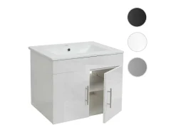 Vente-unique Wastafelmeubel-Wastafel + Wastafelmeubel Mcw-D16, Wit
