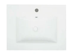 Vente-unique Wastafel-Wastafel Mcw-D16, 61Cm 30Mm Rand