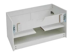 Vente-unique Wastafelmeubel-Wastafelonderbouw Mcw-D16, Wit