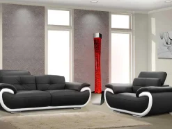 OZAIA Staande Lamp-Waterbubbellamp Met Pot Gobie - Led Verlichting Met Kleurveranderingen - H183 Cm