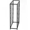 OZAIA Opbergaccessoire-Wijnfleshouder Voor 32 Flessen - L55 X H71 Cm - Metaal - Zwart - Bolinar