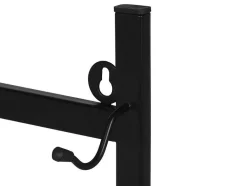 OZAIA Opbergaccessoire-Wijnfleshouder Voor 9 Flessen - L19 X H92 Cm - Metaal - Zwart - Routal