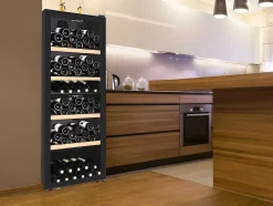 JETFROST Wijnkast-Wijnkoelkast Voor Service En Rijping - 166 Flessen - Instelbare Thermostaat - Vermentino