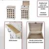 Vente-unique Keukenaccessoire En -Opbergruimte-Wijnrek Torre H323, Bruin