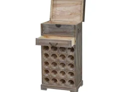 Vente-unique Keukenaccessoire En -Opbergruimte-Wijnrek Torre H323, Bruin