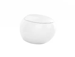 Vente-unique Hangend Toilet-Witte Hang-Wc Van Keramiek - Huro Ii