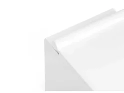 Vente-unique Hangend Toilet-Witte Hang-Wc Van Keramiek Zonder Rand - Clemona
