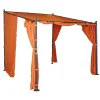 Vente-unique Prieel, Pergola, Gazebo En Kiosk-Zijwand Pergola Mcw-A22 Set Van 4, Terracotta