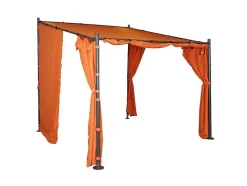 Vente-unique Prieel, Pergola, Gazebo En Kiosk-Zijwand Pergola Mcw-A22 Set Van 4, Terracotta