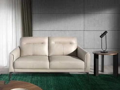 Angel Cerda Zitbank-2-Zitsbank In Taupe Rundleer 6137