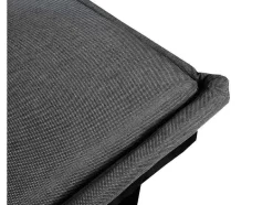 Vente-unique Klik-Klak En Bz Slaapbank-3-Zitsbank Mcw-C87, Textiel, Donkergrijs