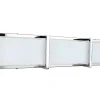 EPIKASA Aanbiedingen: Woonaccessoires-Zoey Wandlamp, Chroom, Wit, 64X8X13 Cm,