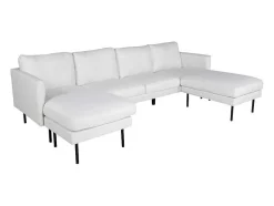 Vente-unique Modulair-Zoom Bank Ubank Lichtbeige.