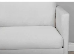 Vente-unique Aanbiedingen: Zitbank & Fauteuil-Zoom Fauteuil Lichtbeige.